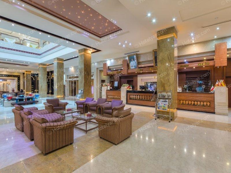 رزرو هتل دو ستاره مشهد با 90% تخفیف قیمت 100% تضمین کیفیت و خدمات
